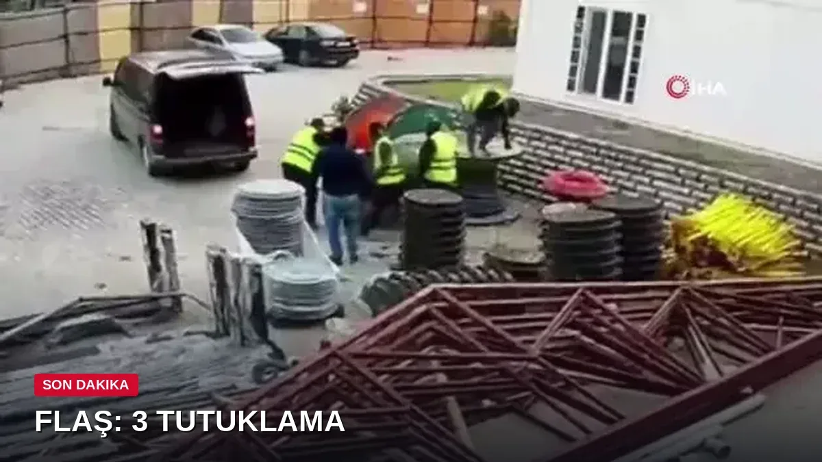 1,4 milyonluk vurgun: Kablo hırsızları tutuklandı