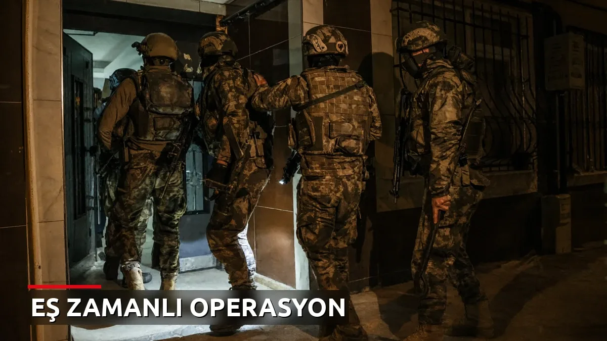 16 ilde eş zamanlı IŞİD operasyonu: 51 gözaltı