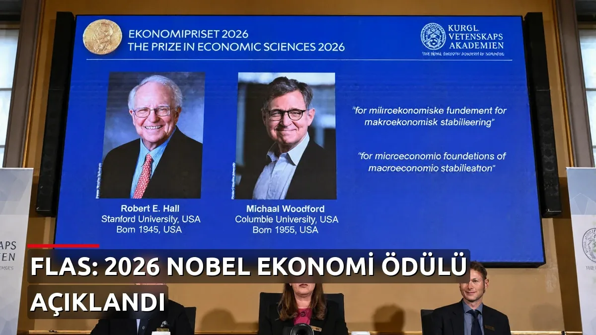 2026 Nobel Ekonomi Ödülü Hall ve Woodford'a Verildi