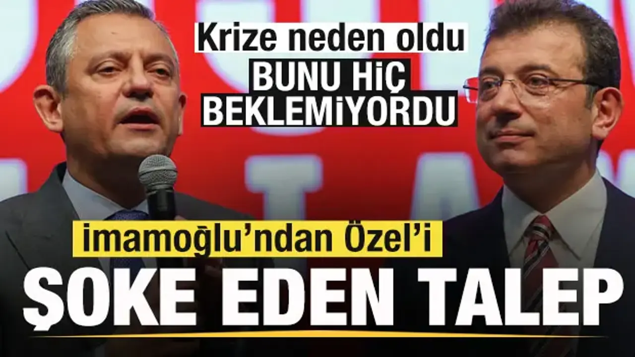 İmamoğlu ve Özel Arasında Parti Çizgisi Üzerinde Görüş Ayrılıkları Derinleşiyor