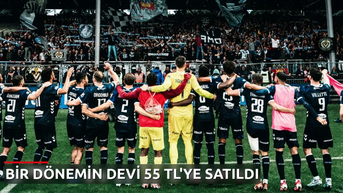 6 şampiyonluğu bulunan Fransız devi 55 TL'ye el değiştirdi