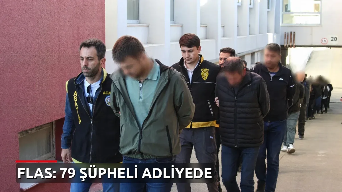 79 Şüpheli Adliyeye Sevk Edildi: Kurgu Kazalarla Sigorta Şirketlerini Dolandırmışlar