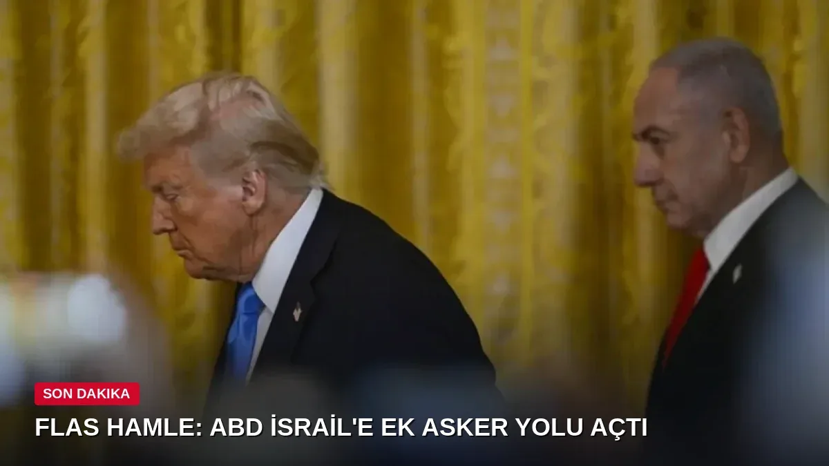 ABD'den kritik hamle: İsrail'e ek asker ve uçak sevkiyatı yolda