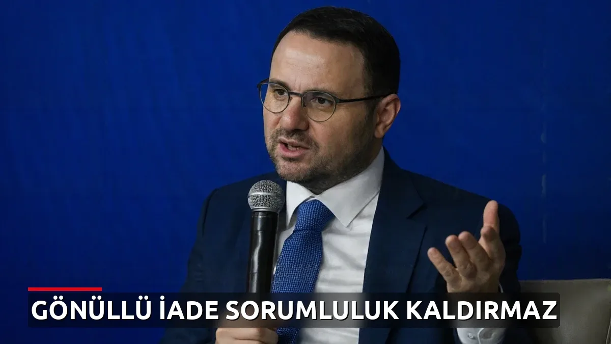 Adalet Bakanı Gürlek'ten fon soruşturmalarına ilişkin önemli açıklama: 'Gönüllü iade sorumluluğu ortadan kaldırmaz'
