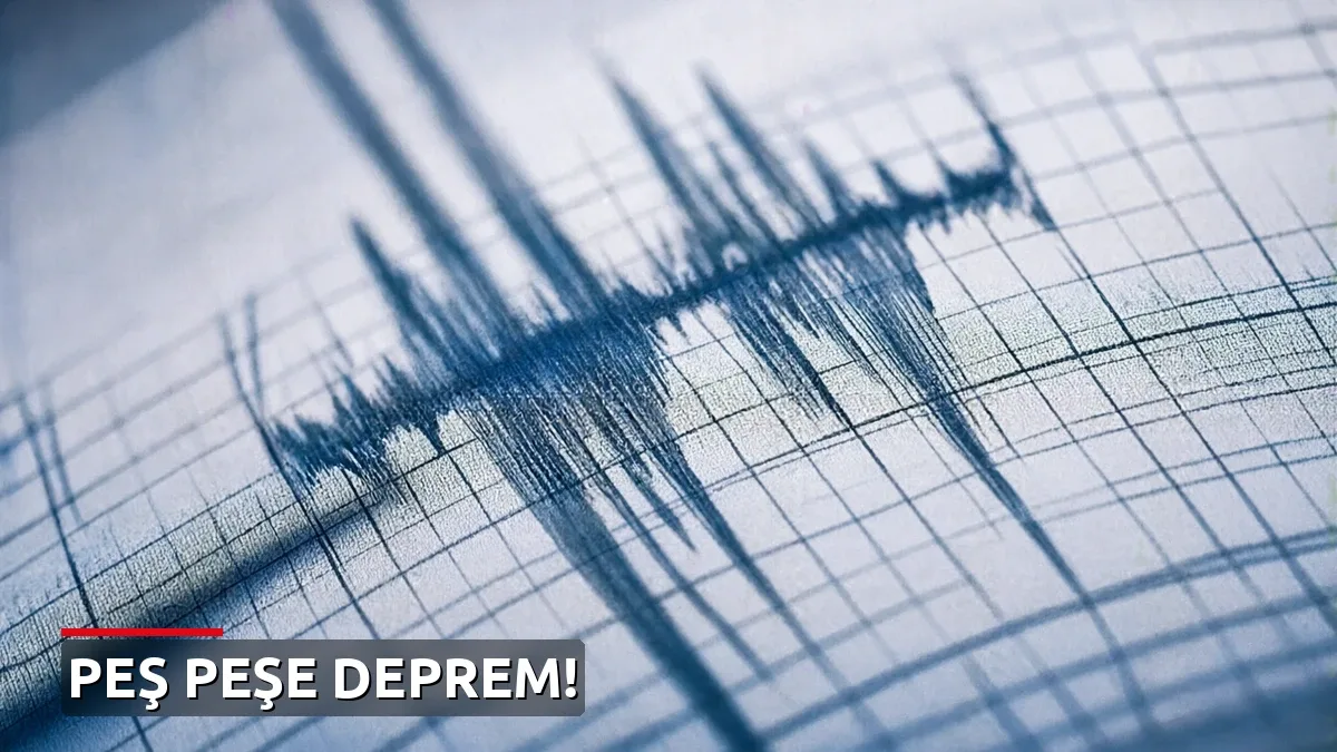 Adana ve Osmaniye'de peş peşe deprem! 24 dakika arayla iki sarsıntı