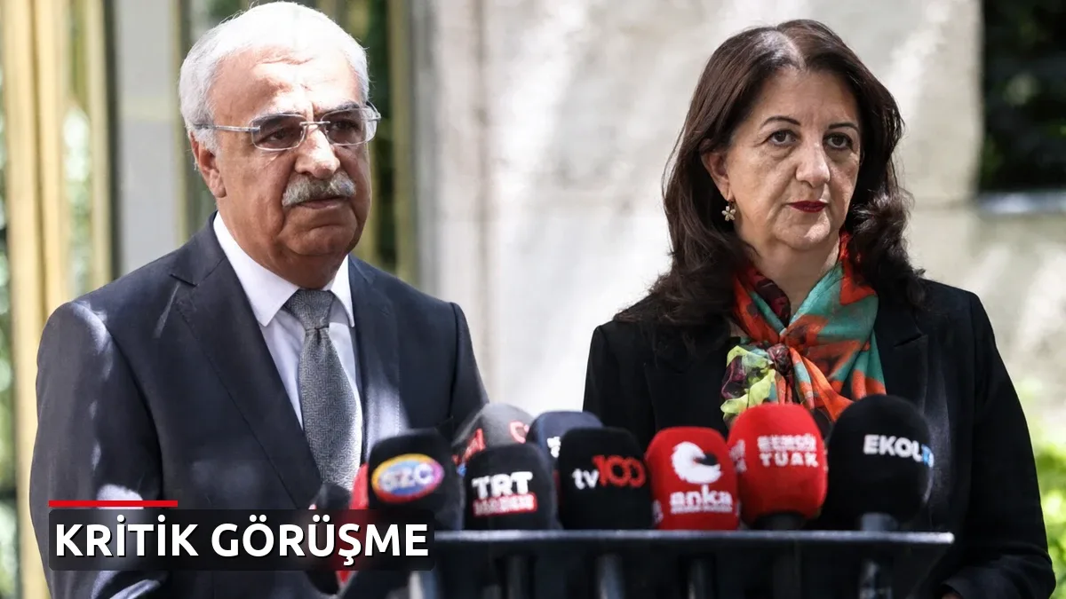 AKP ile DEM Parti heyeti arasında kritik görüşme: İzleme Komisyonu masada