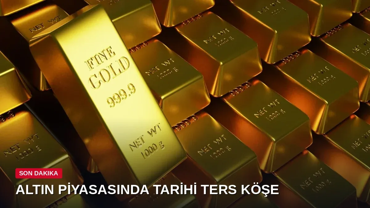 Altın piyasasında tarihi ters köşe: Fiyatlar düşerken ETF'lere rekor giriş