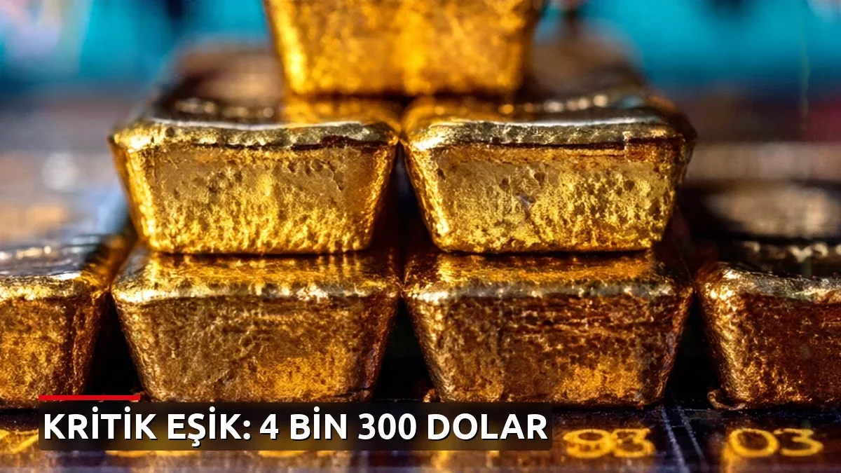Altında 4 bin 300 dolar eşiği kritik! Merkez Bankası faiz kararı için geri sayım başladı