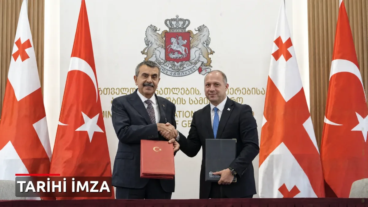 Ankara-Tiflis Hattında Eğitim İş Birliği Anlaşması İmzalandı
