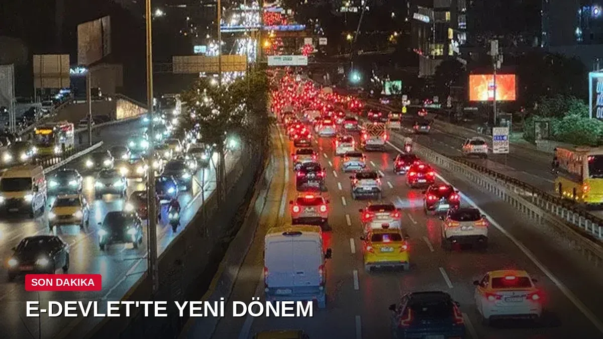 Araç sahipleri dikkat! Trafik sigortası bilgileri artık e-Devlet'te