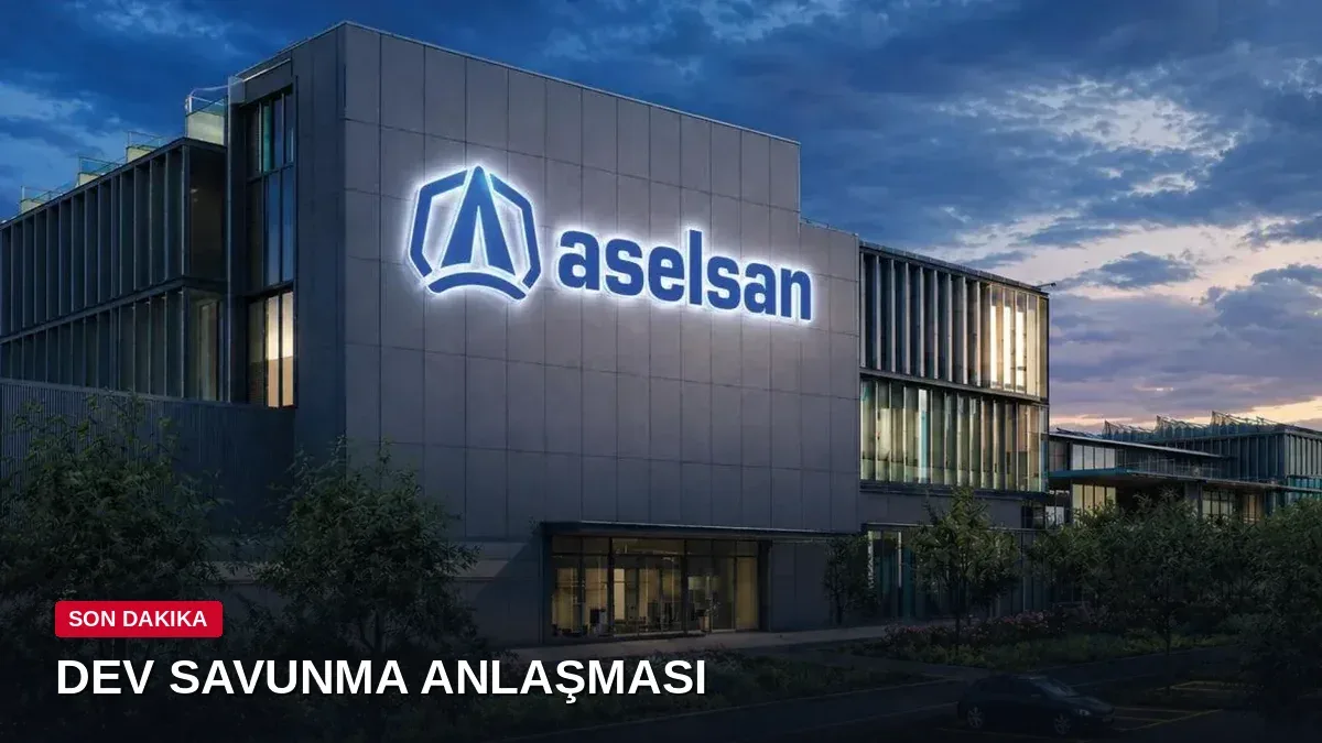 ASELSAN ile SSB arasında 2,46 milyar avroluk dev hava savunma anlaşması