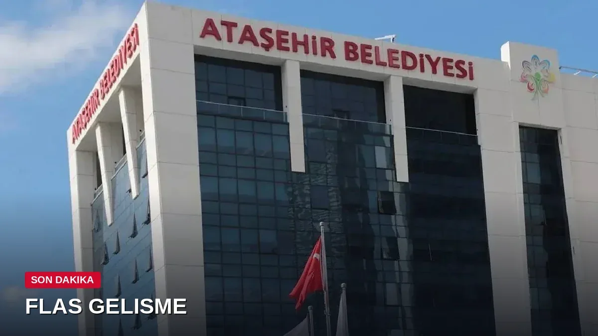 Ataşehir Belediyesi'ne operasyon: Başkan Vekili dahil 13 kişi adliyeye sevk edildi