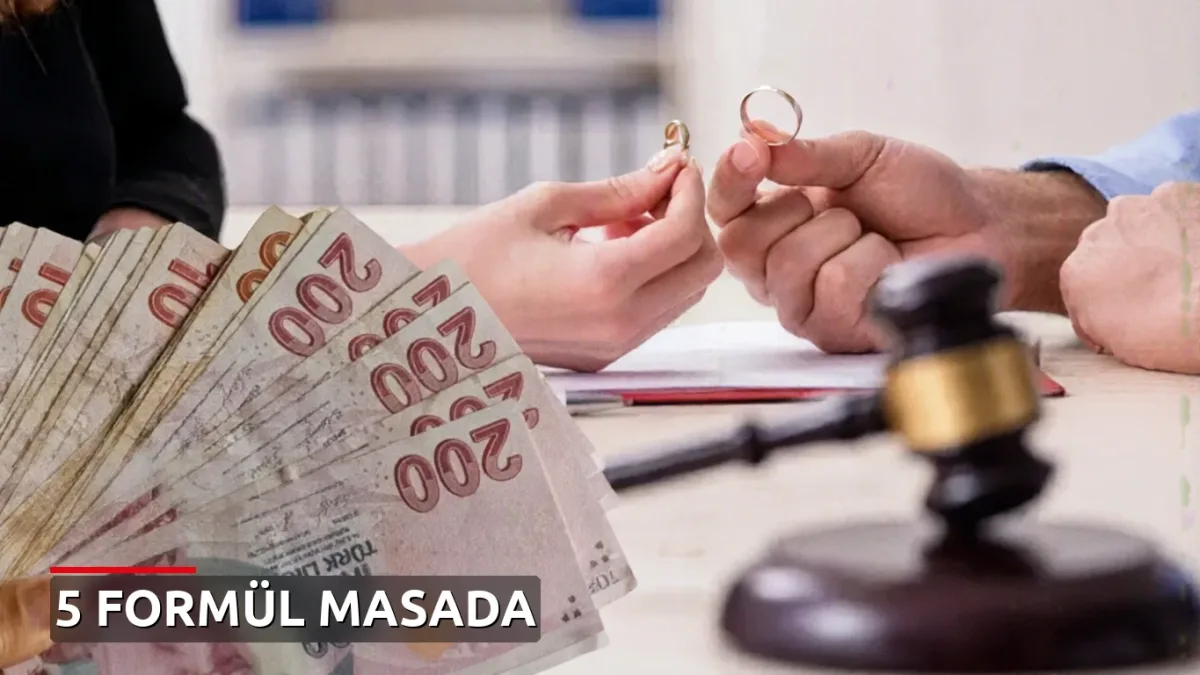 AYM iptal etmişti! Nafaka için beş formül masada: Yeni düzenleme geliyor