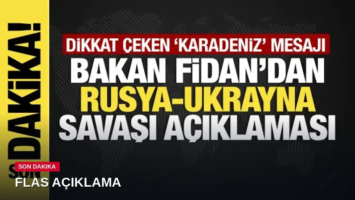 Bakan Fidan'dan kritik açıklama: Türkiye başka bir ülkeye asker göndermeyecek