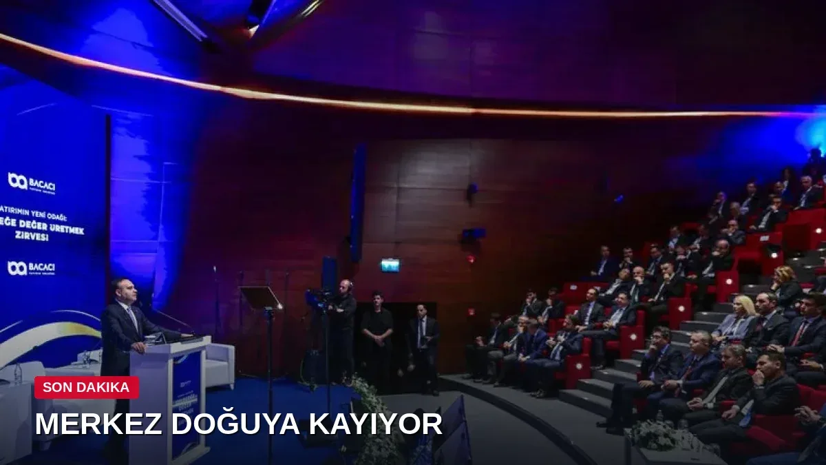 Bakan Kacır: Küresel ekonominin ağırlık merkezi batıdan doğuya kayıyor