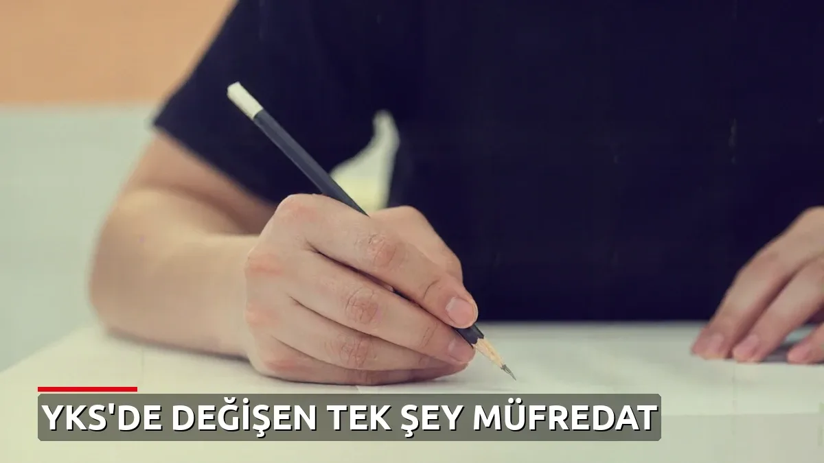 Bakan Tekin YKS'deki değişikliği resmen duyurdu: Değişen tek şey müfredat!
