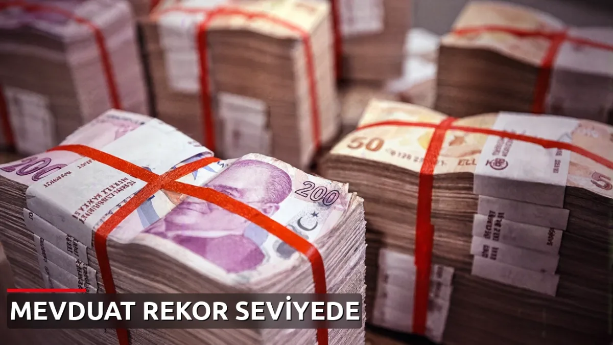 Bankacılık sektörünün mevduatı haftalık bazda yükseldi