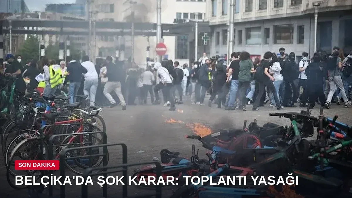 Belçika'da 3'ten Fazla Kişinin Bir Araya Gelmesi Yasaklandı