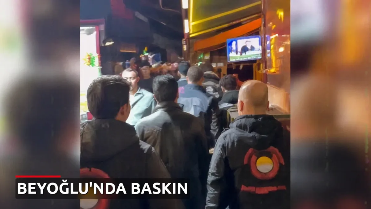 Beyoğlu'nda eğlence mekanlarına gece operasyonu: 10 işletme mühürlendi