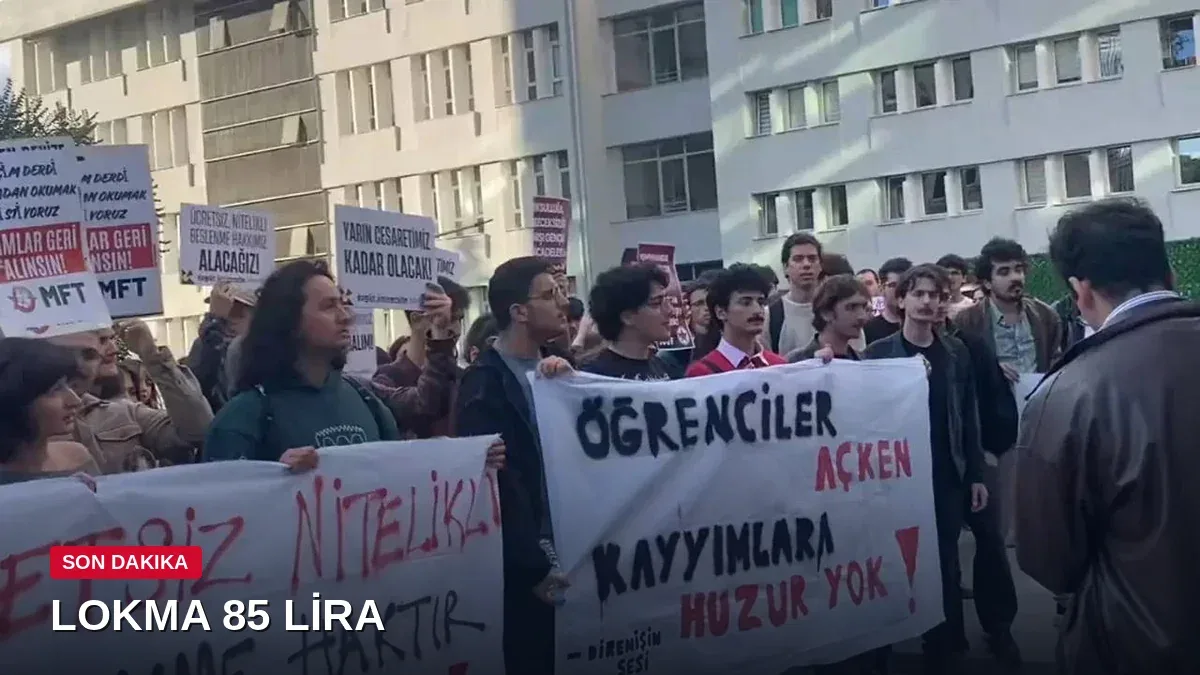 Boğaziçi'nde öğrenci lokması 85 liraya çıktı: 'Savurganlık olmasa yemek daha ucuz olurdu'