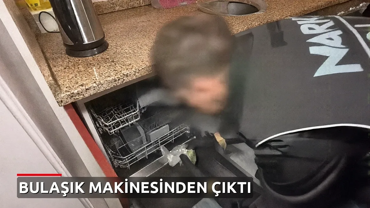 Bulaşık makinesinde saklamışlar! İstanbul'da büyük uyuşturucu operasyonu: 100 kilodan fazla ele geçirildi