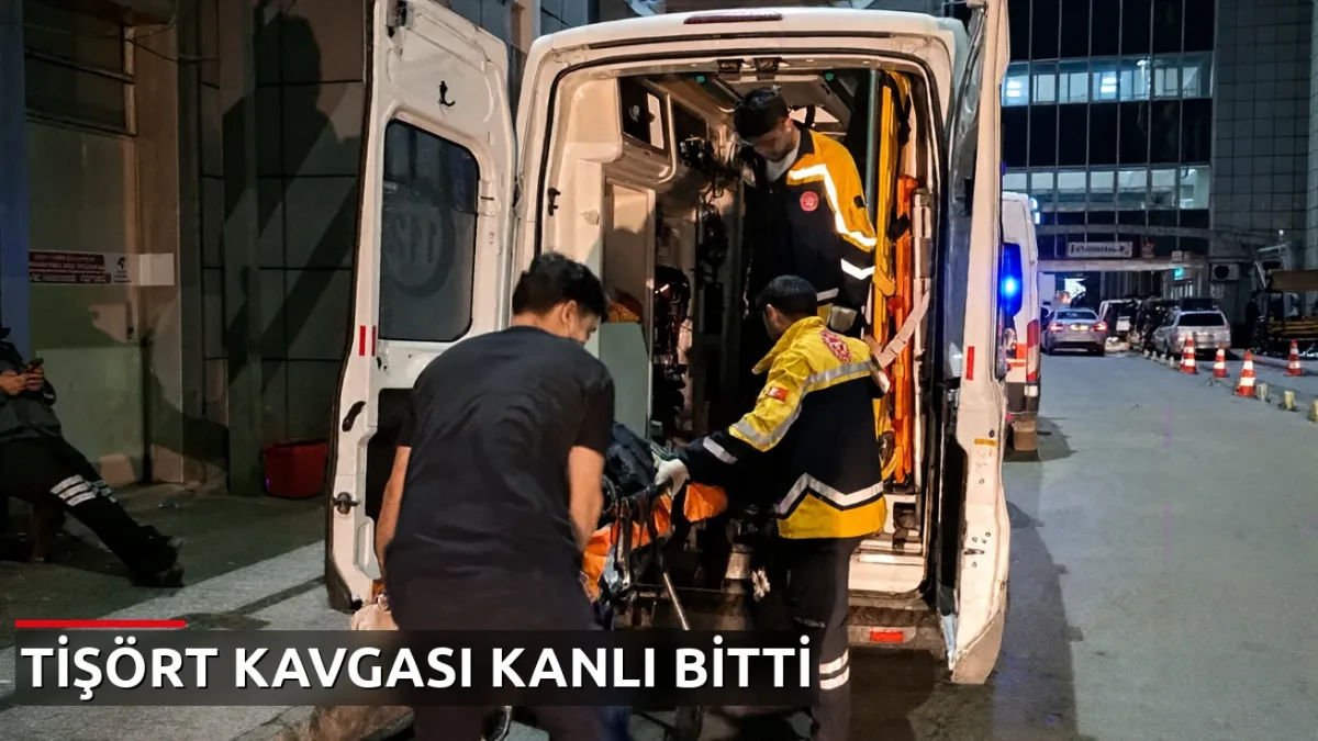 Bursa'da tişört meselesi kavgası kanlı bitti: 1 kişi bıçaklandı