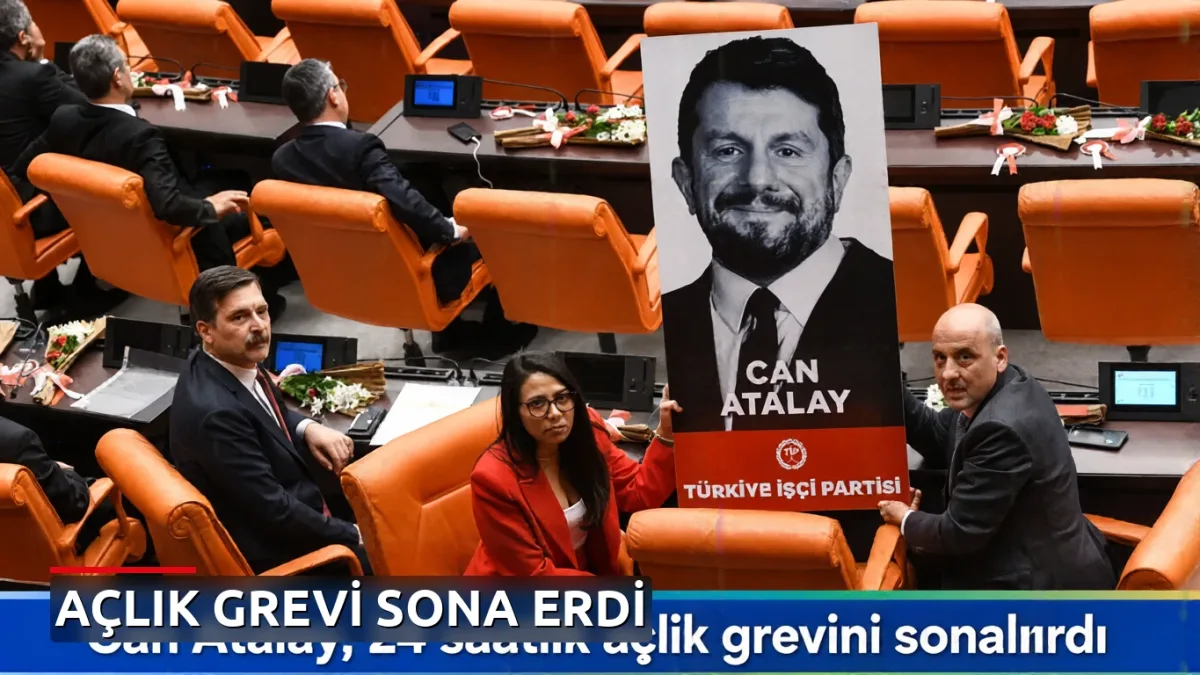 Can Atalay, 24 saatlik açlık grevini sonlandırdı