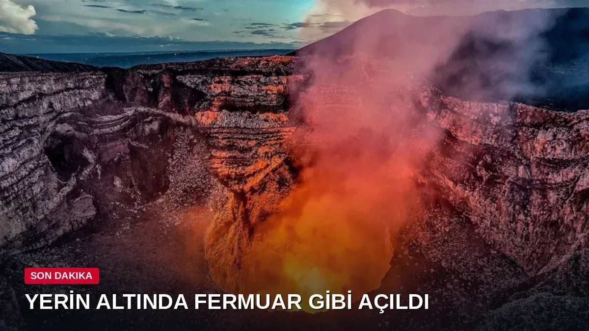 Cehennemin ağzı yerin altında fermuar gibi açıldı: İki ayrı magma deposu harekete geçti