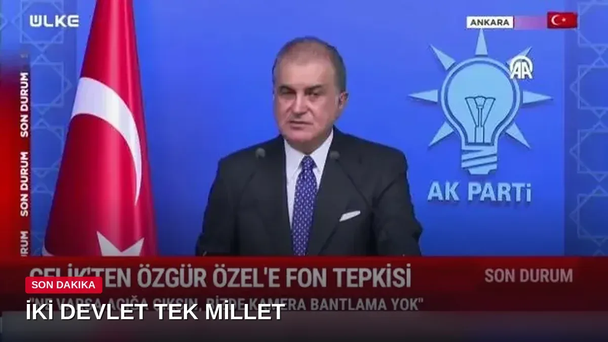Çelik'ten Aliyev'in sözlerine yanıt: Biz iki devlet, tek milletiz