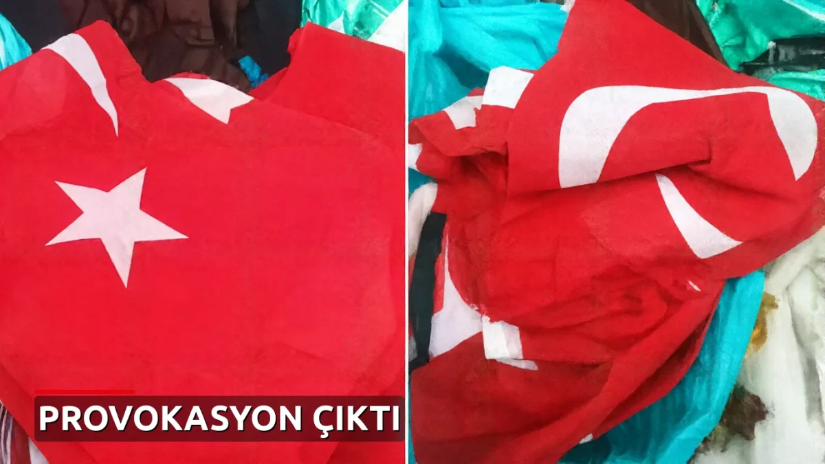 Çerkezköy'de bayrak provokasyonunun perde arkası ortaya çıktı