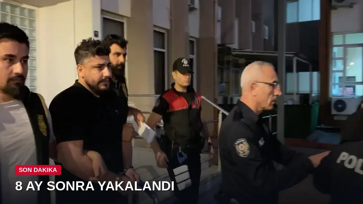 Cinayet davasında 8 aydır aranan iş insanı taziye ziyaretinde yakalandı