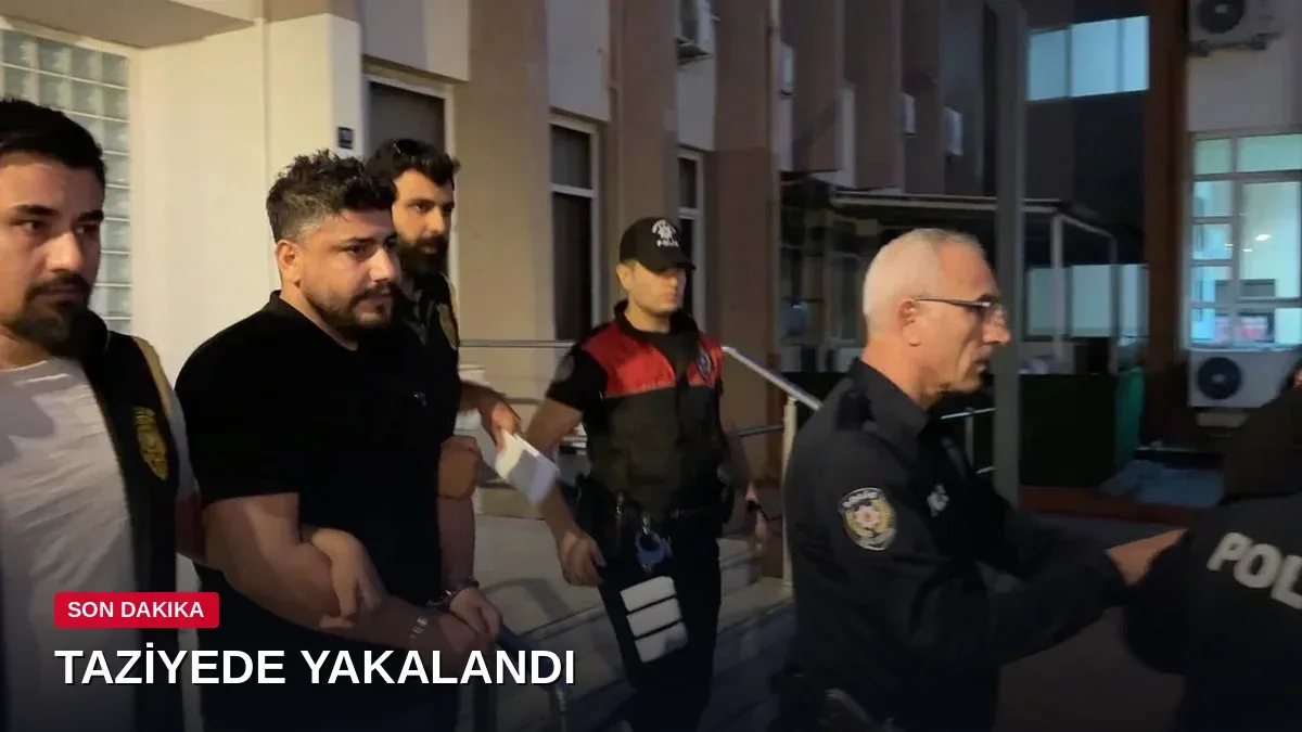 Cinayetten aranıyordu: 8 ay sonra taziye ziyaretinde kıstırıldı