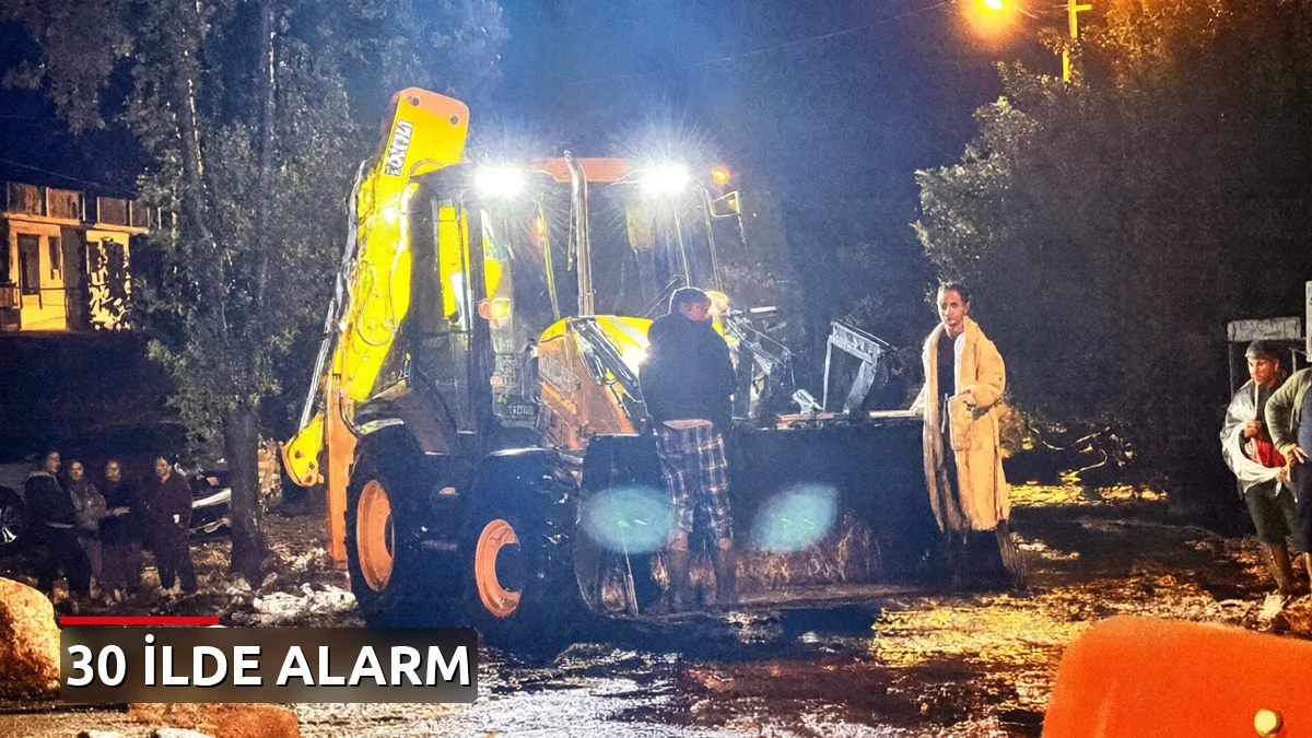 Dereler Taştı, 24 Saatlik Yeni Uyarı Geldi: 30 İlde Alarm