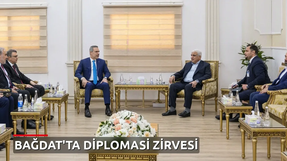 Dışişleri Bakanı Fidan Bağdat'ta: İran, Irak ve Mısırlı Mevkidaşlarıyla Bir Araya Geldi