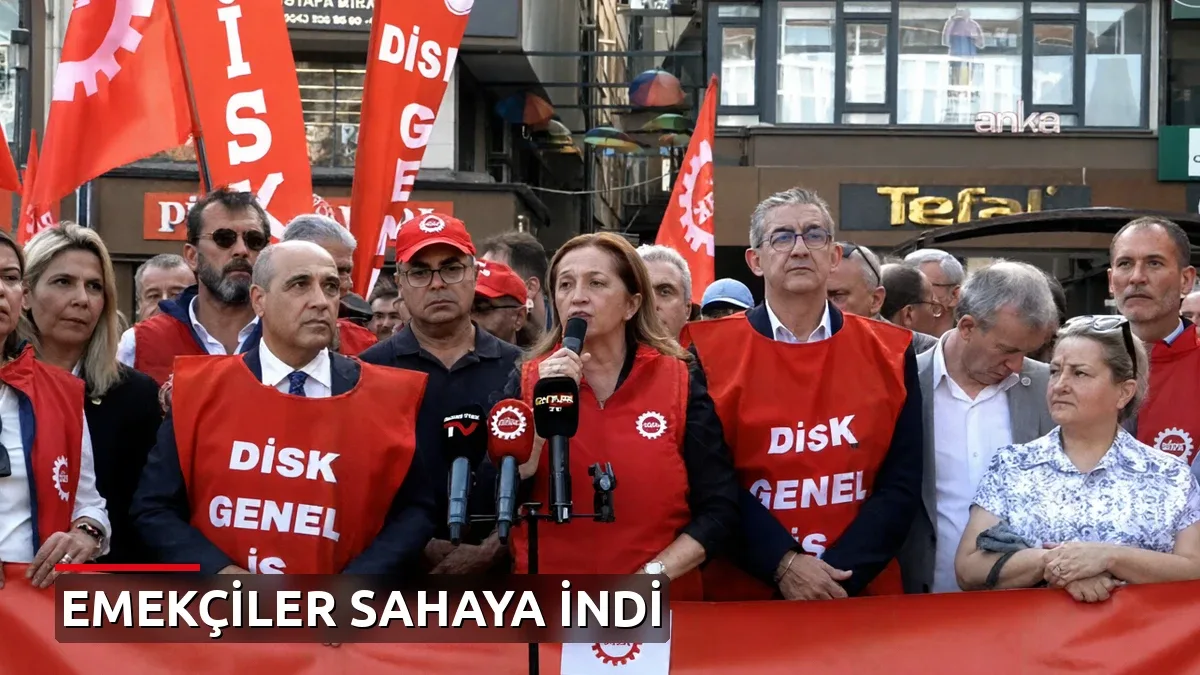 DİSK Genel Başkanı Çerkezoğlu: 'Bu ülkede adaletin terazisi bozuk'