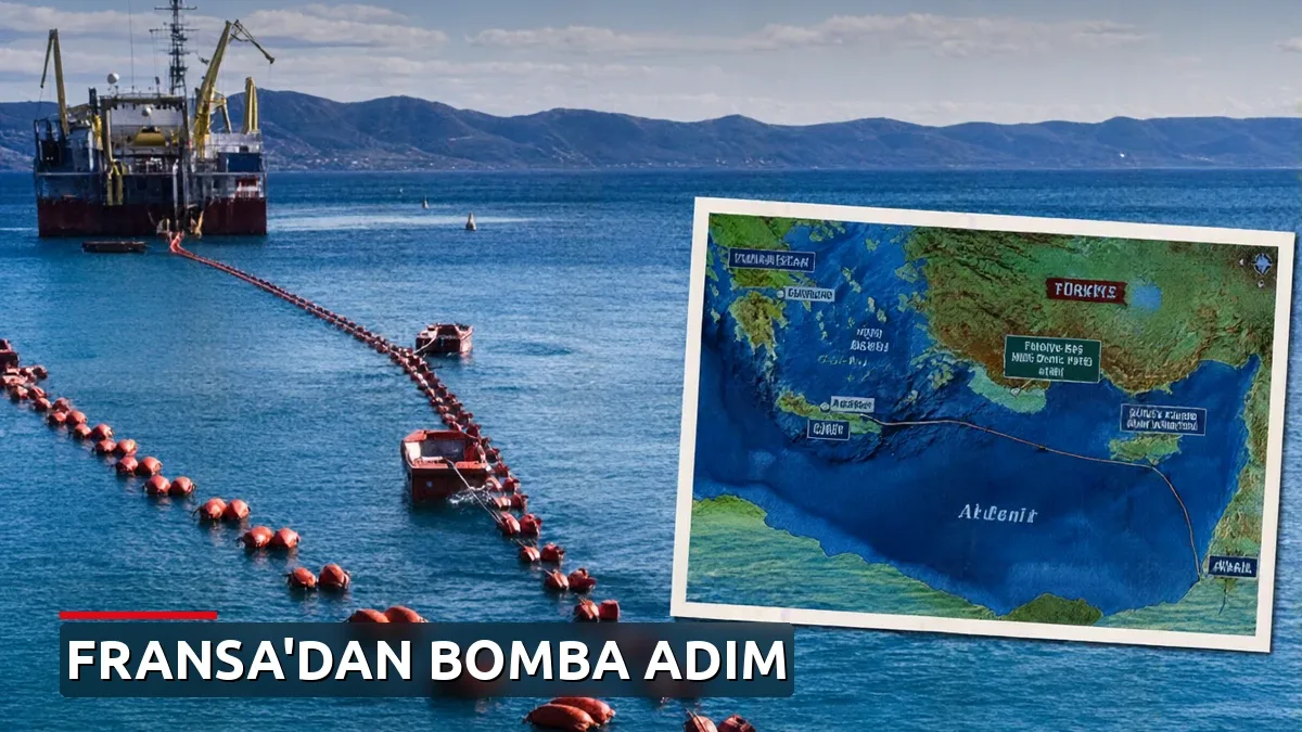 Doğu Akdeniz'de yeni gerilim: Fransa, elektrik hattı projesini durdurmak istiyor