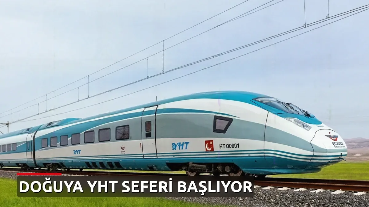 Doğu koridoruna dev yatırım: 3 ilimize yüksek hızlı tren yolu geliyor