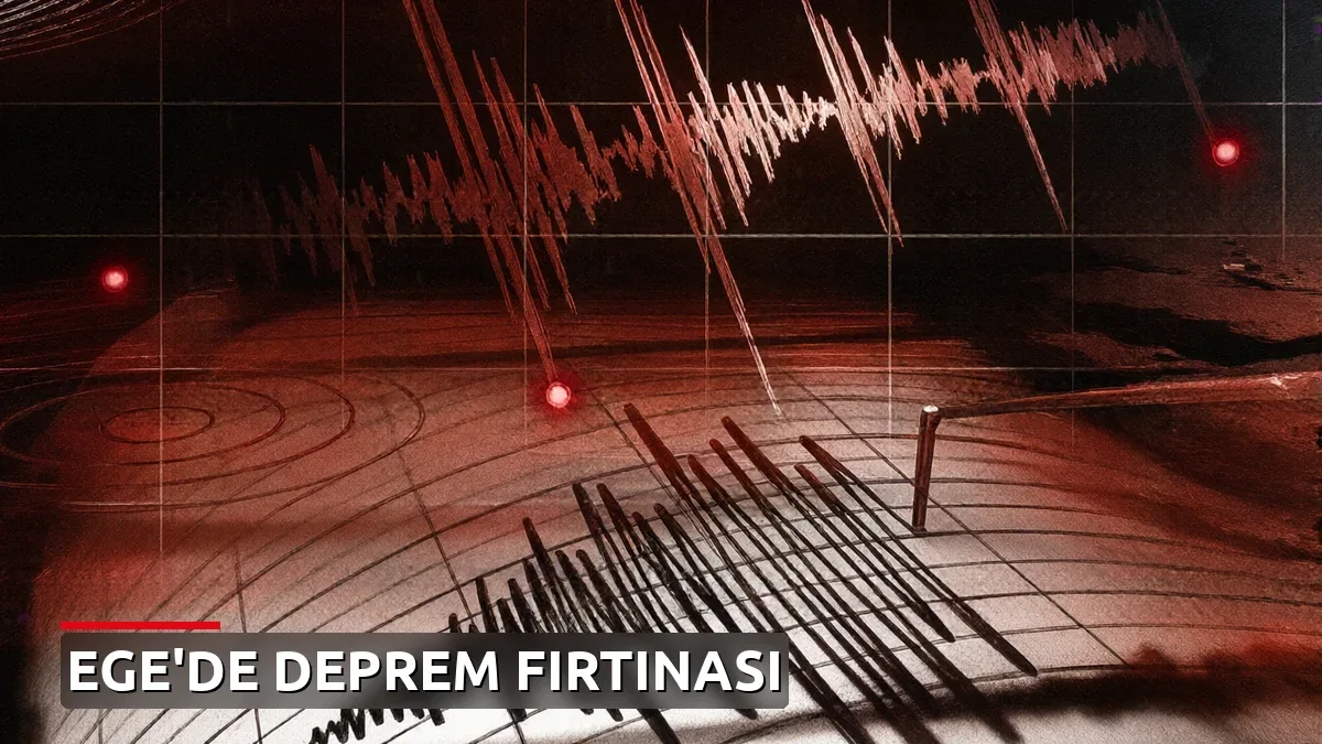 Ege'de Deprem Fırtınası: Son 15 Saatte 16 Sarsıntı Kaydedildi