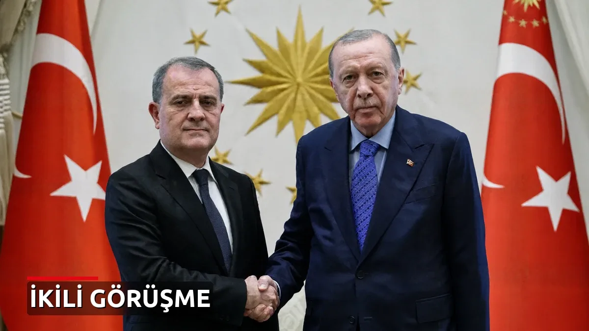 Erdoğan, Azerbaycan Dışişleri Bakanı Bayramov'u kabul etti