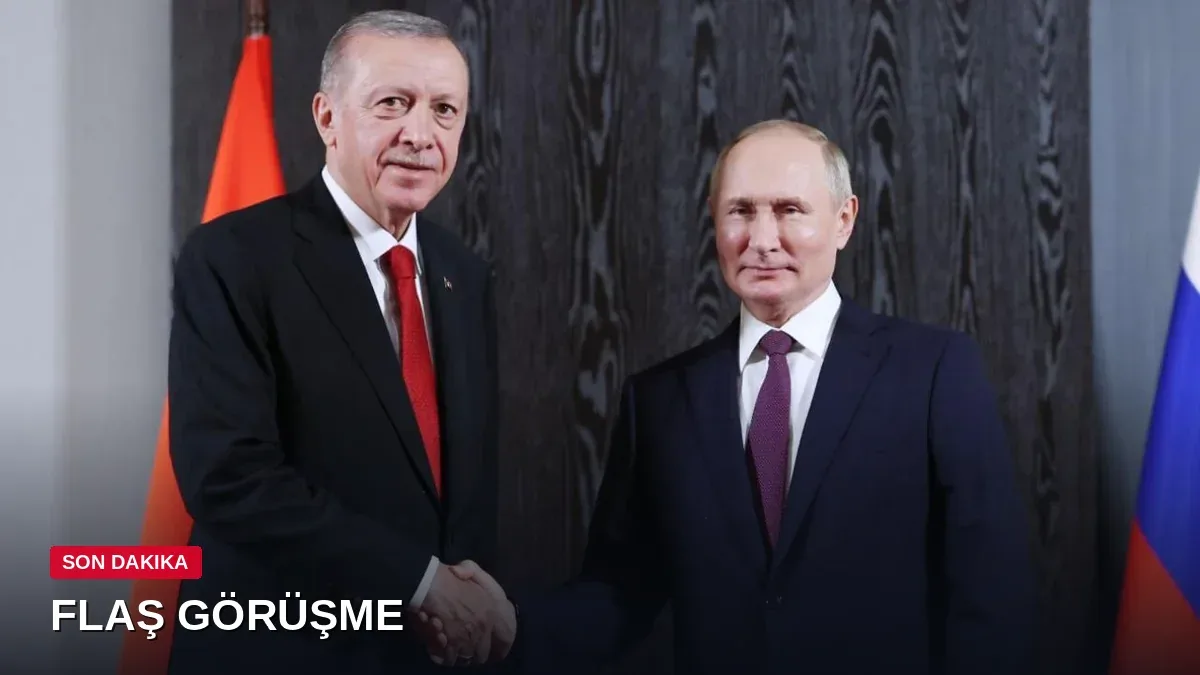 Erdoğan ile Putin telefon görüşmesi gerçekleştirdi