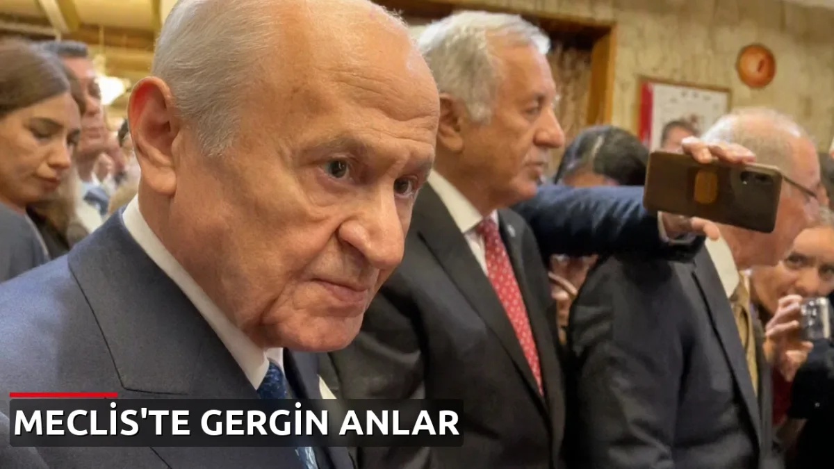 Erdoğan kürsüye çıkarken Yeni Parti vekilleri salonu terk etti, Bahçeli'den ilk yorum geldi