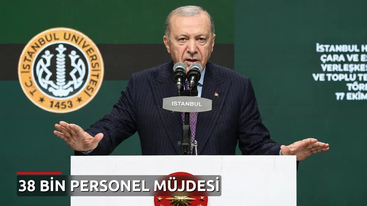 Erdoğan: 'Sağlıktaki Tabloyu 24 Yılda Tersine Çevirdik', 38 Bin Personel Müjdesi Geldi