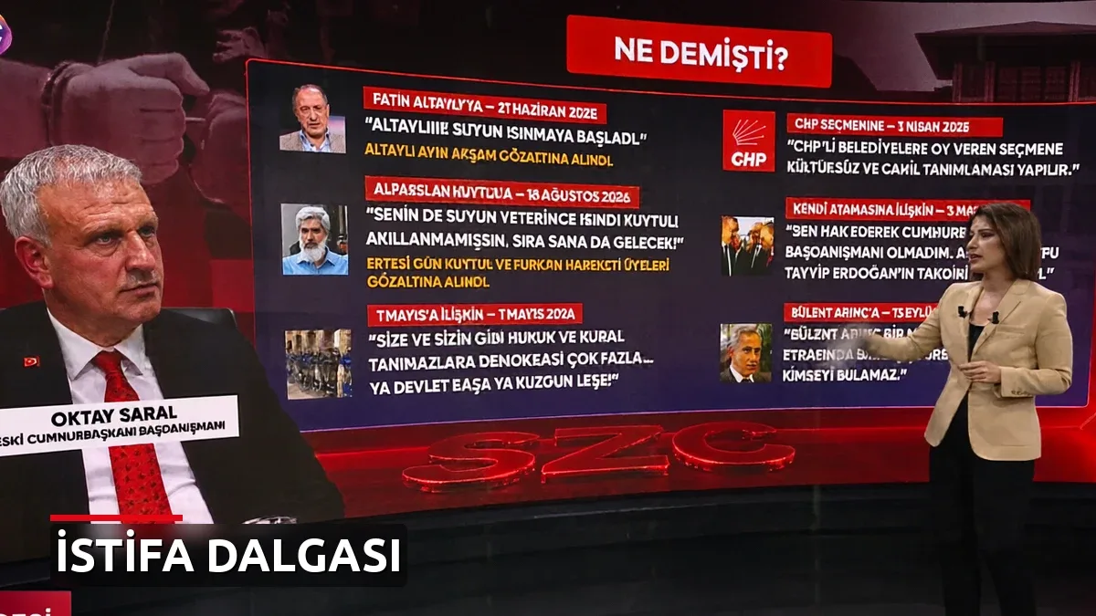 Erdoğan'a 'Sultanım' demişti... Oktay Saral'ın istifası tartışmalı geçmişini yeniden hatırlattı