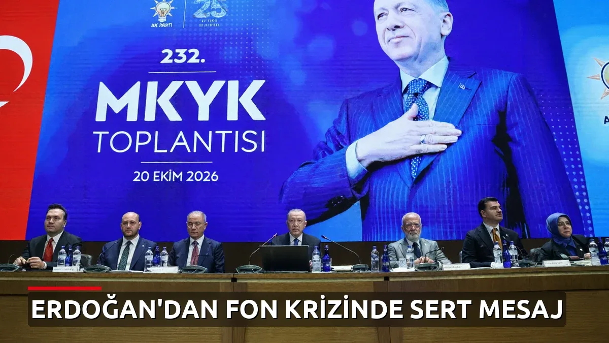 Erdoğan'dan fon soruşturması hakkında sert mesaj: "Kol kırılır yen içinde kalır" demeyeceğiz