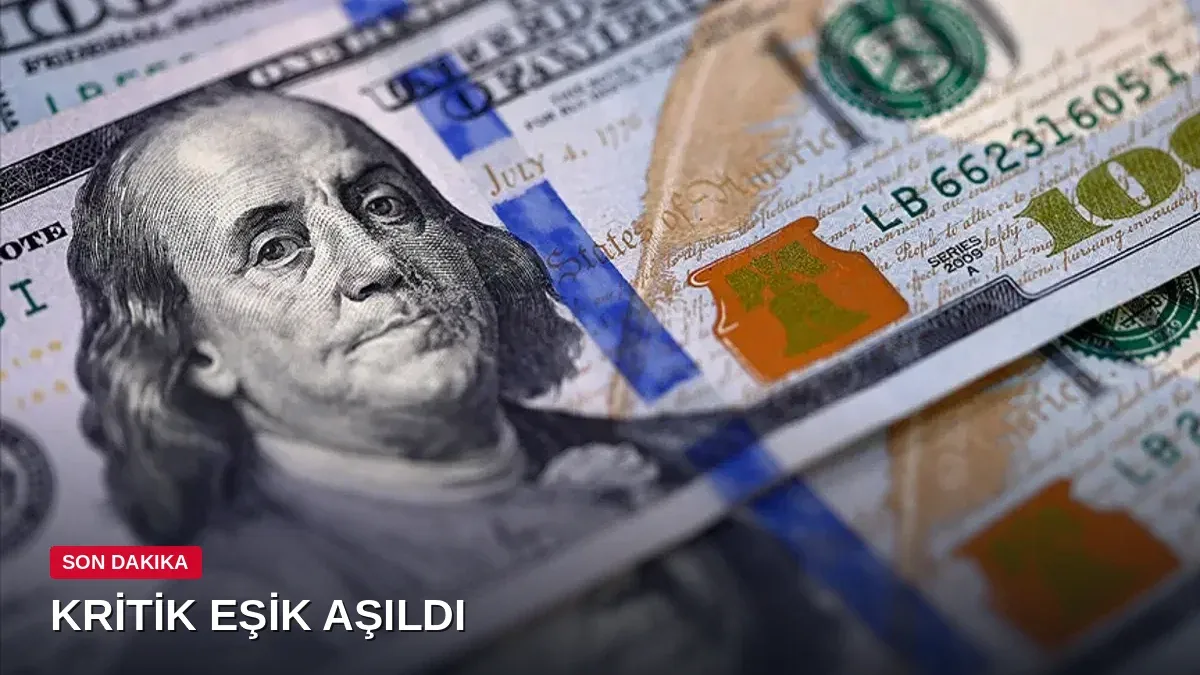 Fed tutanakları piyasaları sarstı: Dolar kurunda kritik eşik aşıldı