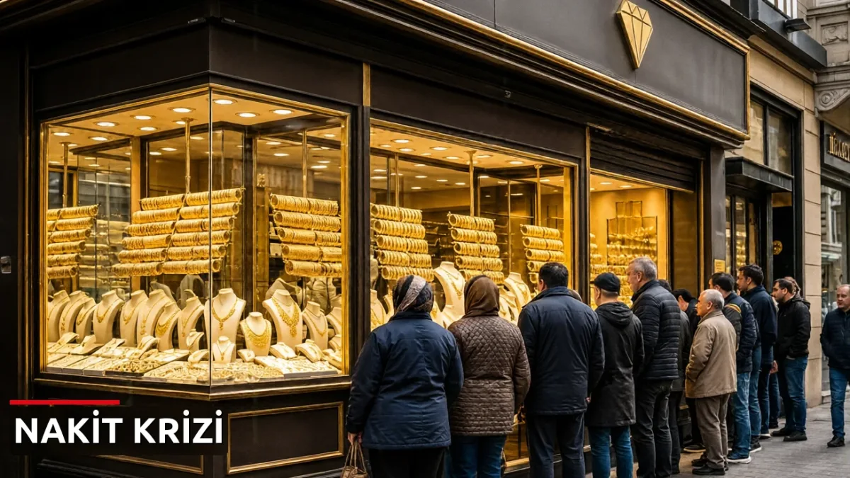 Fondaki parasına ulaşamayanlar galericilere ve kuyumculara koşuyor