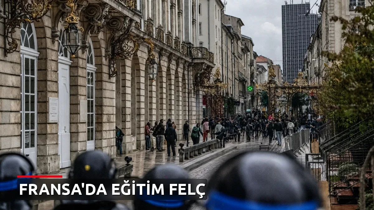 Fransa'da eğitimin durduğu nokta: Yarın 500 okul kapılarını kapatacak