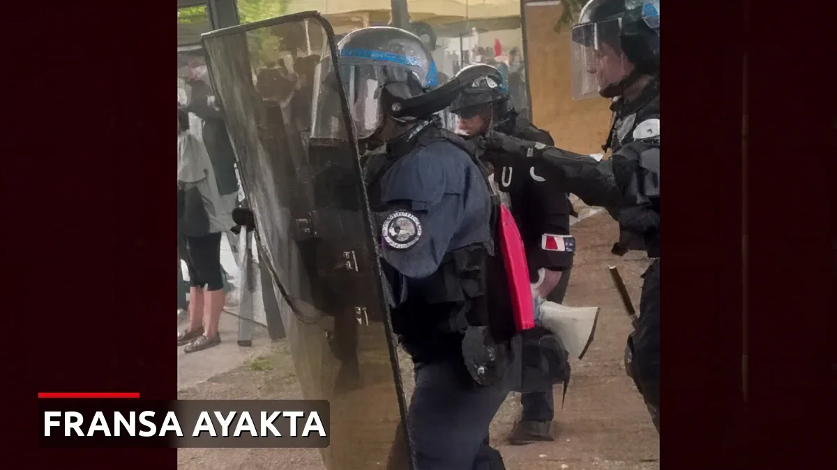 Fransa'da Lise Protestoları Çılgınlığa Dönüştü: Okullar Ateşe Veriliyor, Polis Silahla Mücadele Ediyor