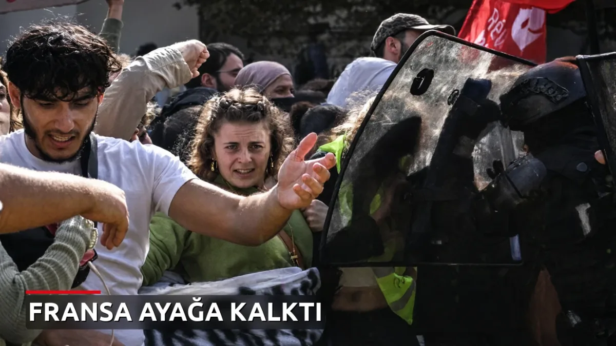 Fransa'da Lise Protestoları Macron Hükümetini Şok Etti