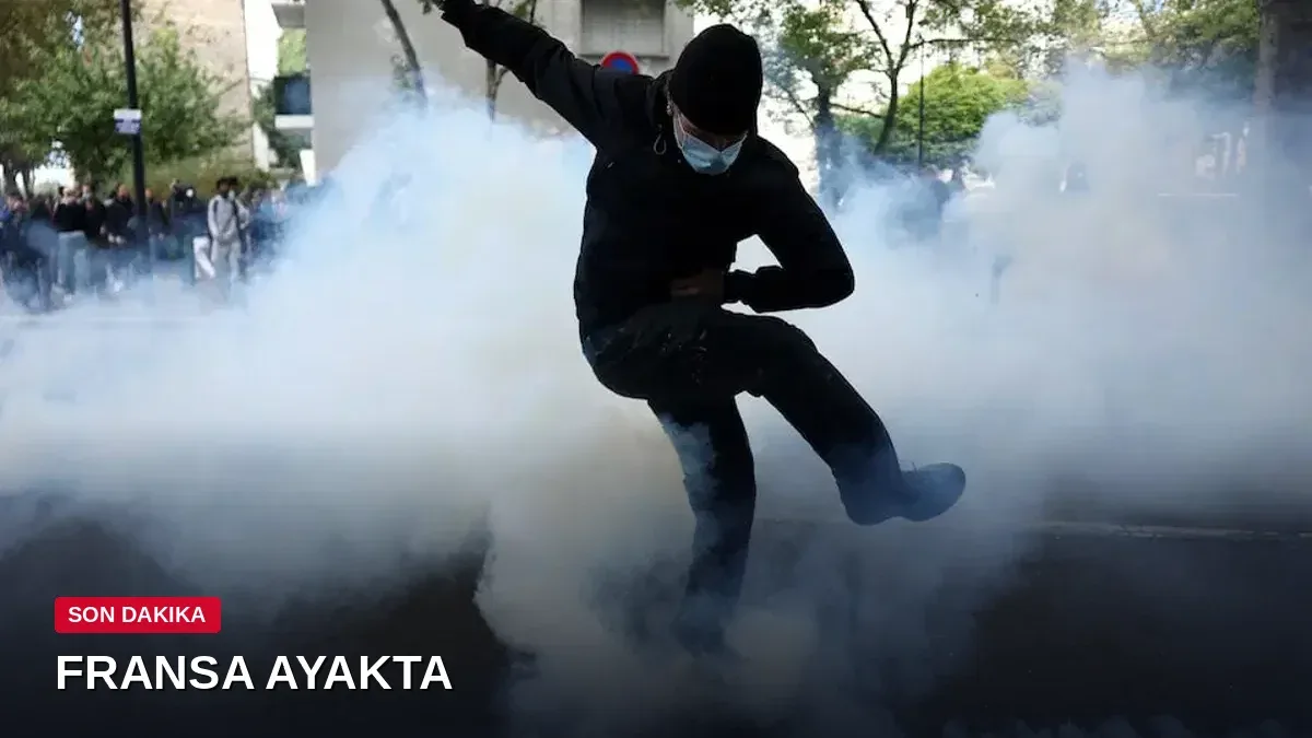Fransa'da liseli isyanı: 5 bin kişi gözaltına alındı, yüzlerce okul kepenk kapattı